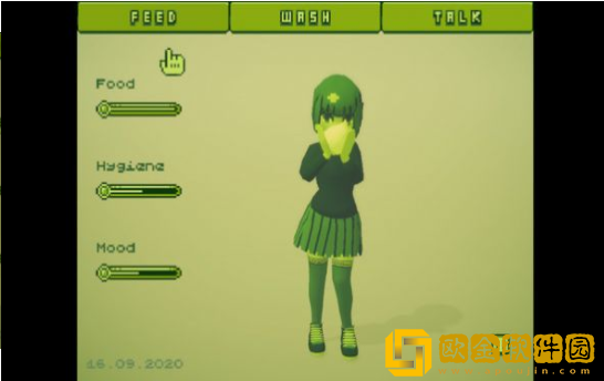 电子女孩游戏