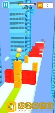 果冻块冲浪3D