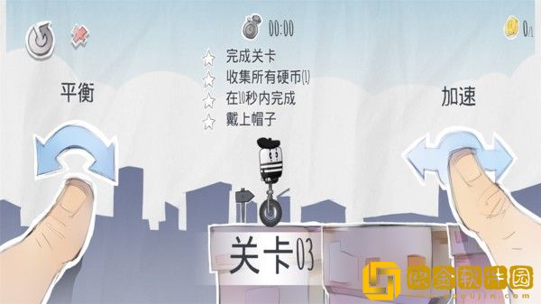 疯狂独轮车