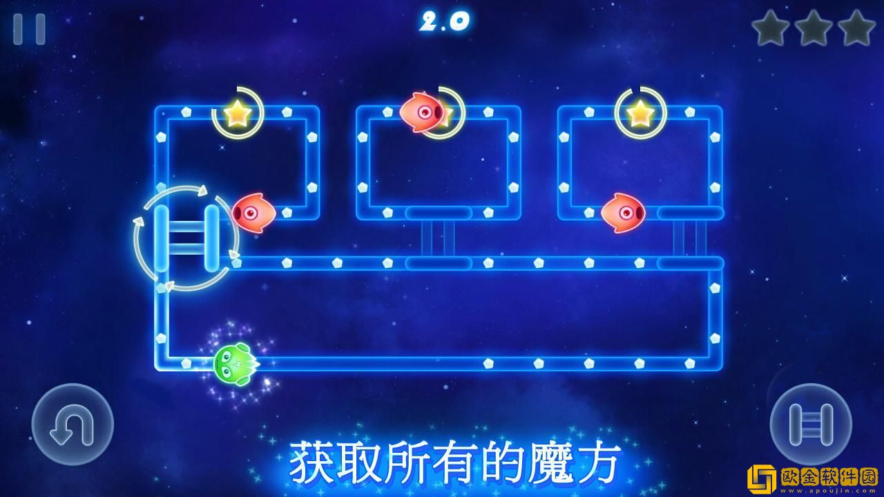 荧光怪物迷宫生存