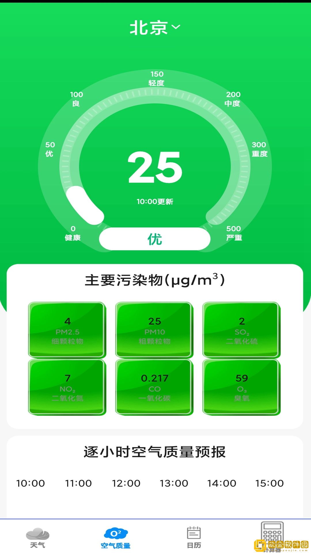 动态天气预报