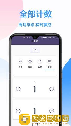 按键计数器