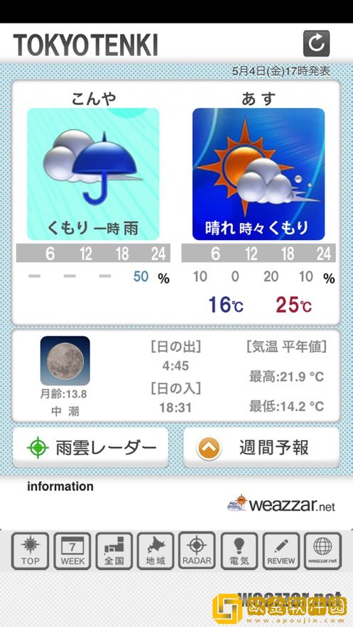 东京天气预报15天