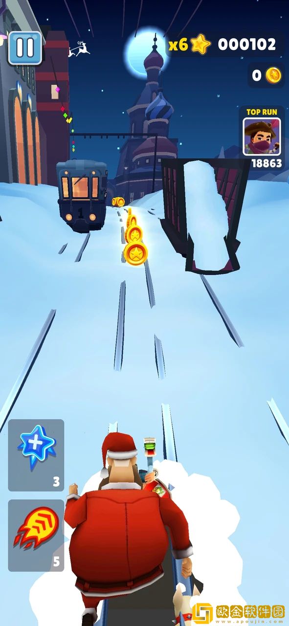 subwaysurf雪地变速版