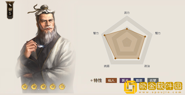 三国志战棋版武将华佗特性和战法一览