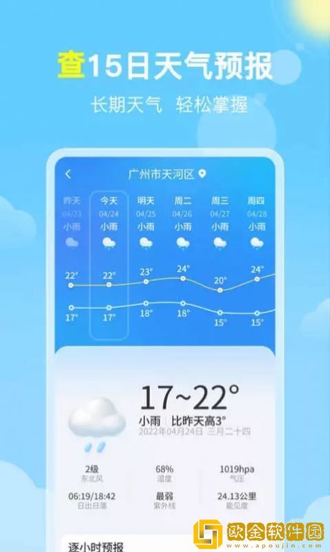晓雨天气app