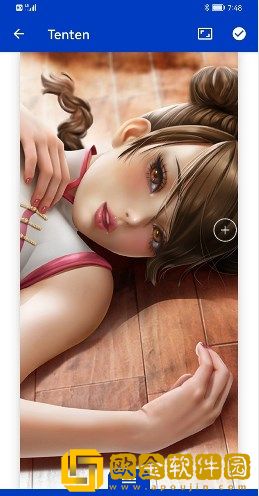 一按就透明的壁纸软件