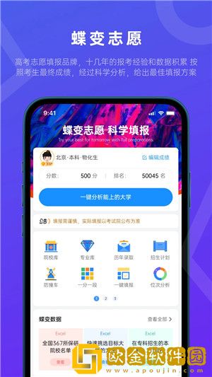 蝶变志愿高考志愿填报app