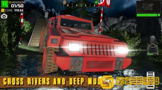 4x4越野夜间驾驶
