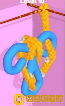 缠结绳子3D