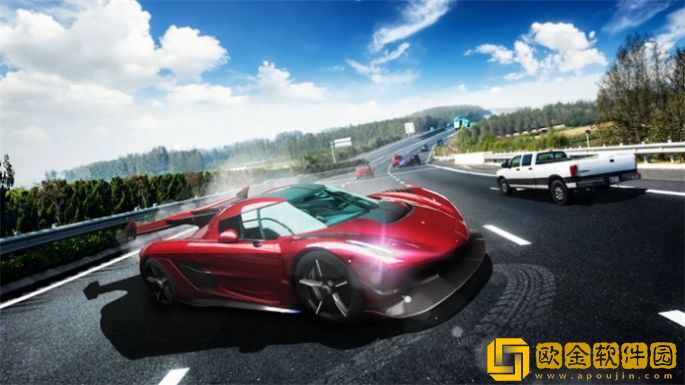 高速公路交通汽车模拟器