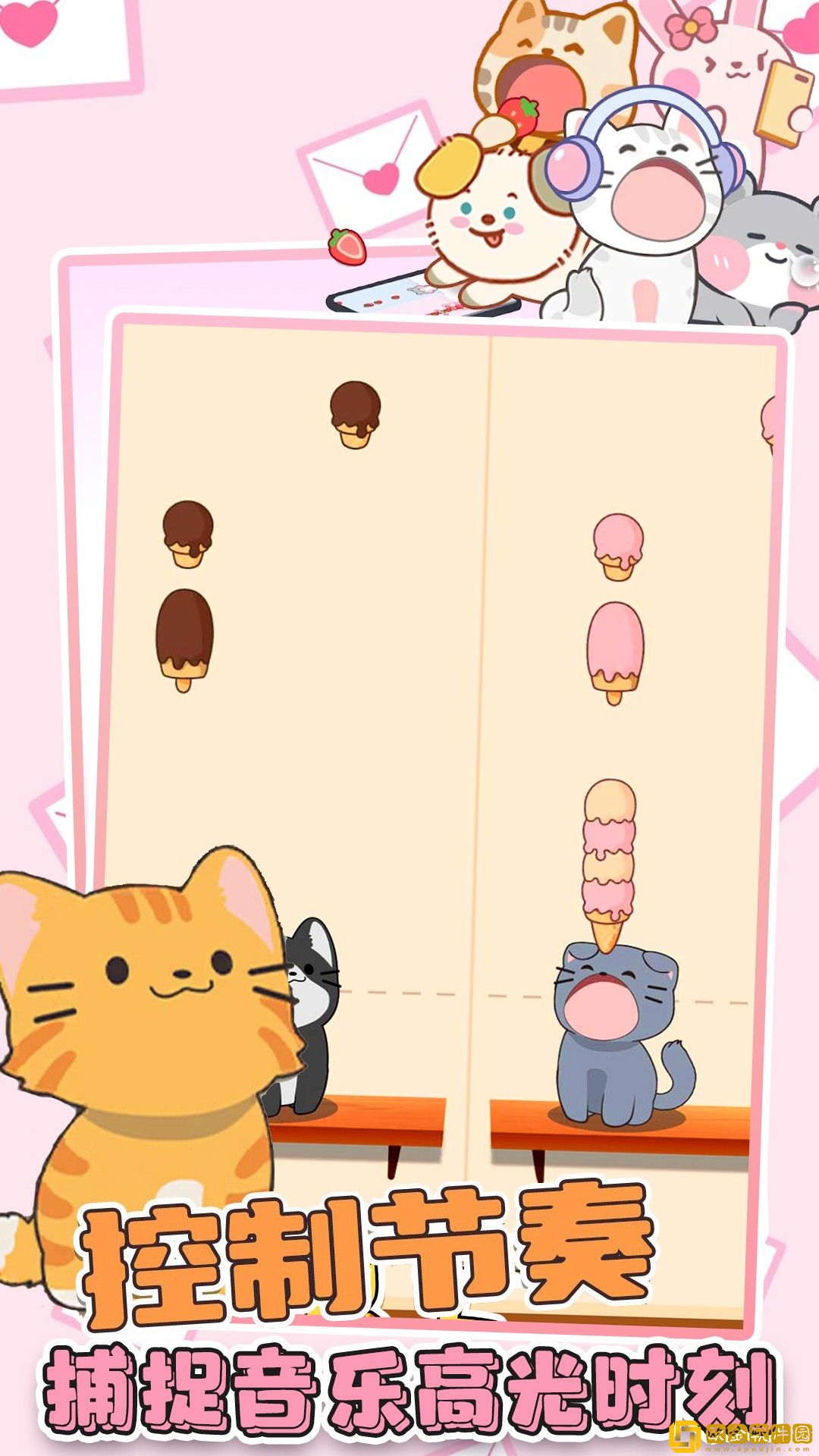 二重奏音乐猫