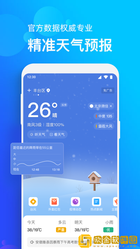 全国天气播报