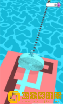 滚动虚线3d