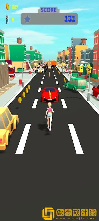 街头竞速跑者