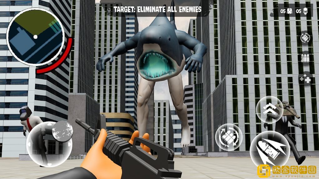 生存区城市射击