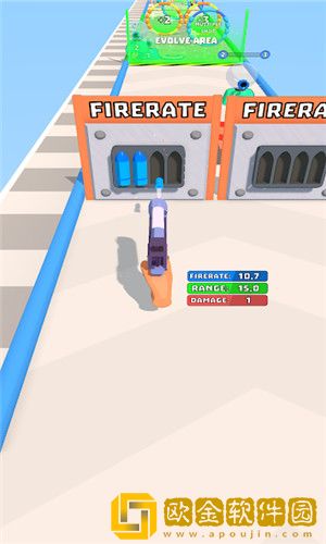武器射击进化跑