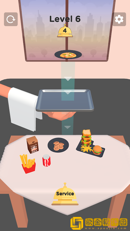 放置食物挑战
