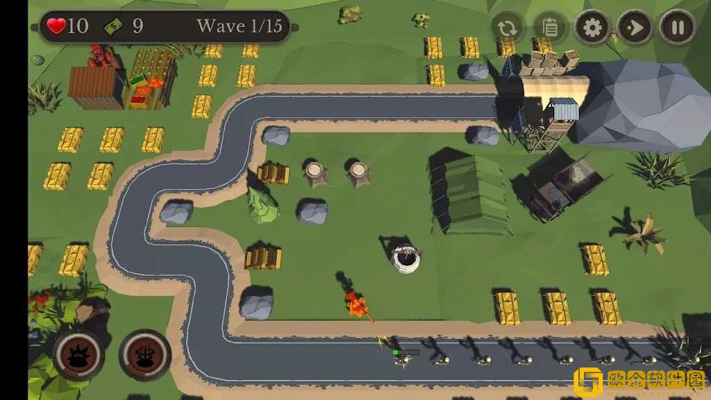 战争策略3D塔防