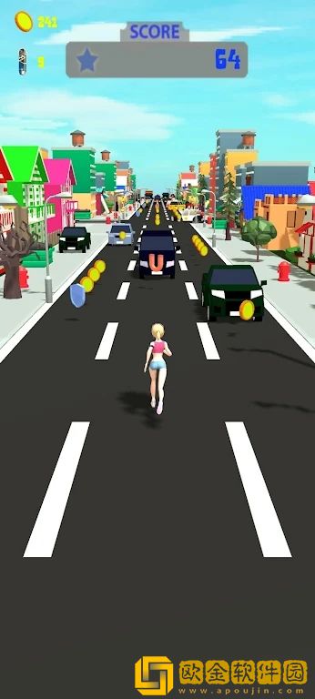 街头竞速跑者