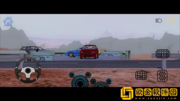 霓虹沙漠赛车