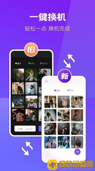 闪传同步换机