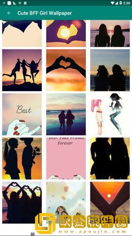 BFF Girl Wallpaper壁纸