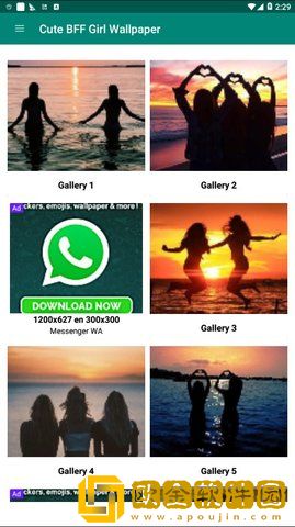BFF Girl Wallpaper壁纸