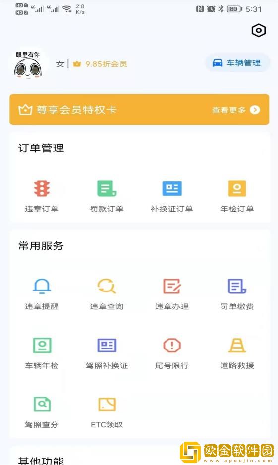 曜堃违章查询助手