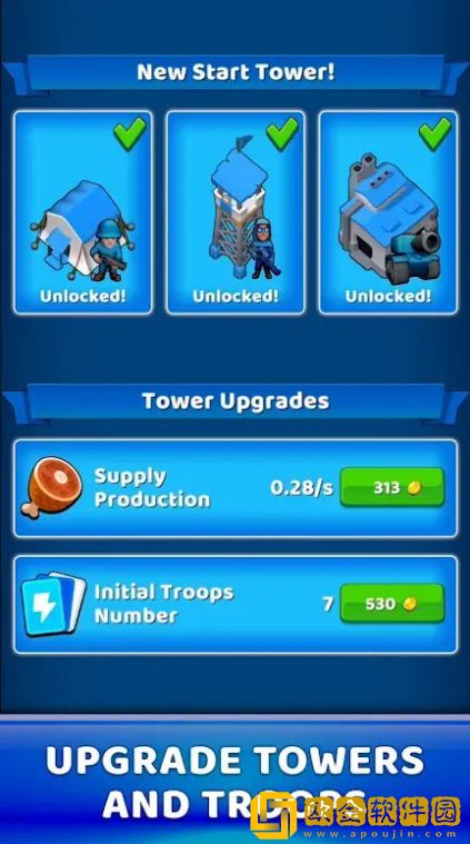 征服塔战争与接管(Top Tower)