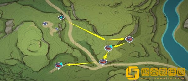 原神红绸速刷路线是怎样的