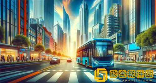 美国梦幻的巴士车