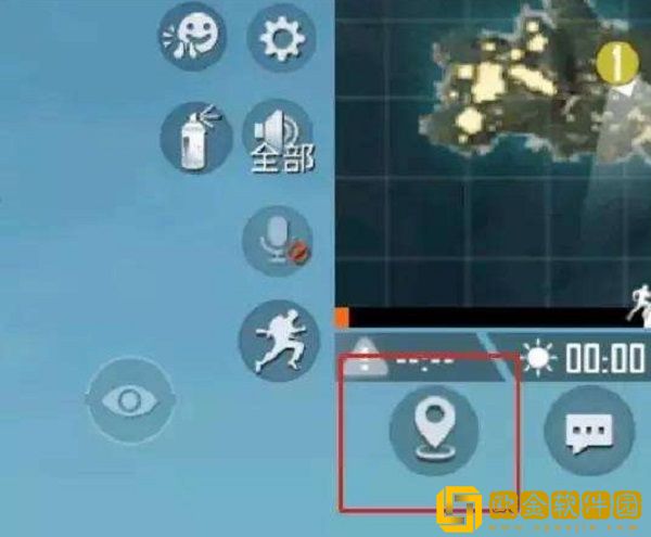 和平精英里面标记了一处地点怎么设置