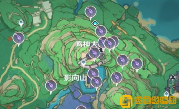 原神3.0鬼兜虫分布在哪里-原神鬼兜虫采集路线介绍