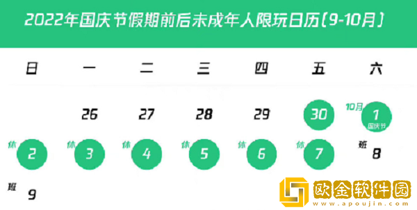 英雄联盟手游国庆节未成年游戏多长时间-英雄联盟手游国庆节未成年游戏时间介绍