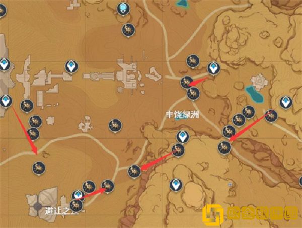 原神圣金虫采集地点都有哪些