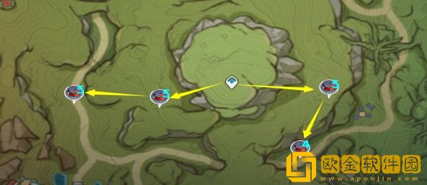 原神红绸速刷路线是怎样的