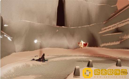 光遇10.12黑石落石点位置在哪里-光遇10.12黑石落石点位置介绍攻略