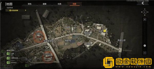 暗区突围农场墓地小屋在什么位置