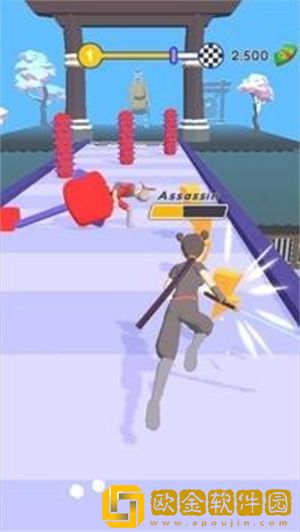 武士女孩跑3D(Samurai Girl Run 3D)