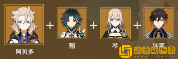 原神3.1阿贝多怎么配队