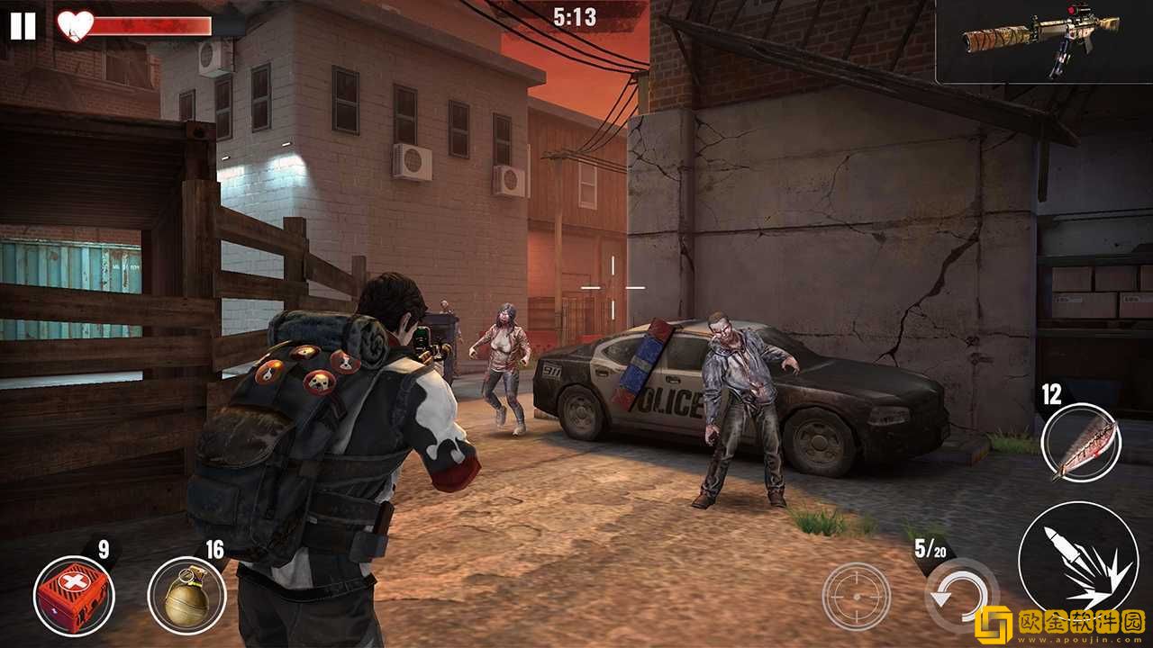 僵尸生存射击