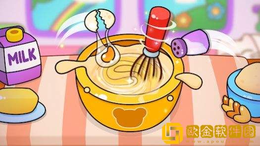 儿童蛋糕制作