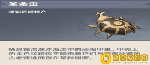 原神3.1圣金虫分布位置在哪里-原神3.1圣金虫分布位置大全