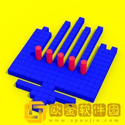 粘积木