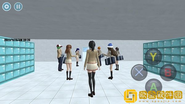 樱花少女学园日常