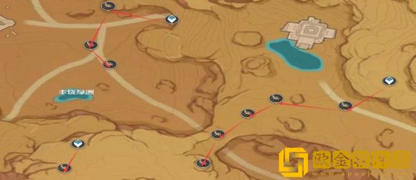 原神3.1圣金虫分布位置在哪里