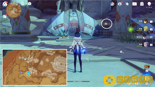 原神沙漠旋曜玉帛在哪里