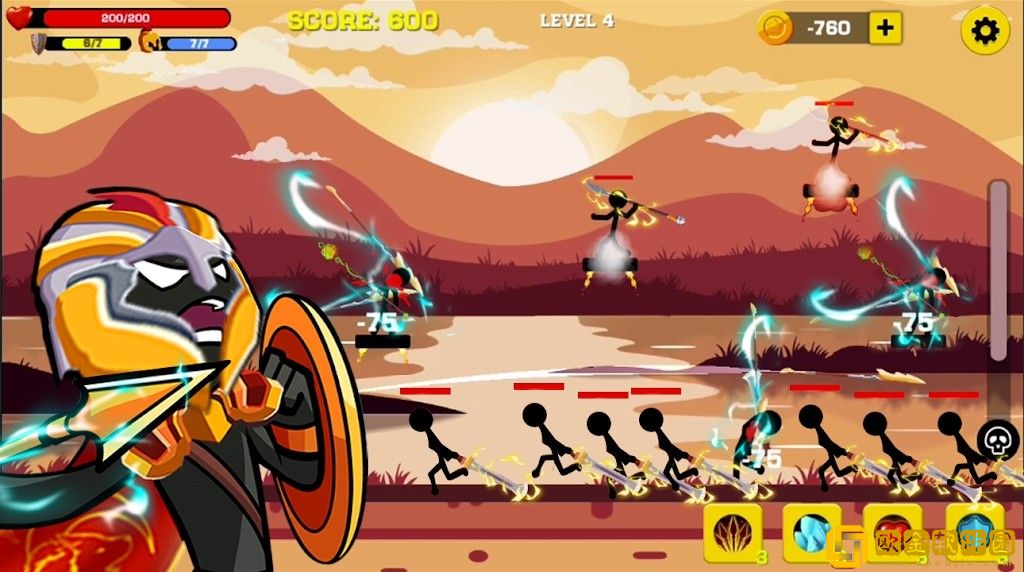 火柴人勇士遗产(Stickman The Warriors)