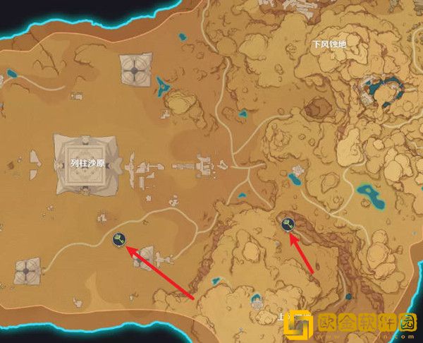 原神大赤沙海地灵龛位置在哪里-原神大赤沙海地灵龛位置介绍